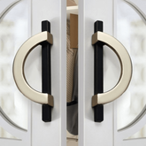 Trueliving Round Karta Door Handle for Main Door/Door & Home Decor Pull Push Handle_/16-inches