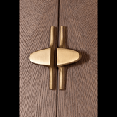 Trueliving Golden Cozy Door Handle for Main Door/Door & Home Decor Pull Push Handle_/18-inches