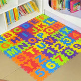 Trueliving Kids Puzzle 36 Tiles Educational Interlocking alphabet puzzle mat
