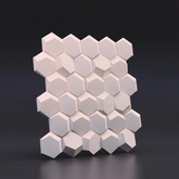 Trueliving_3d MDF Panel_White_5 mm_H 8 X L 4
