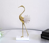 White Wonders Crane Table Decor Figurine (M, White)