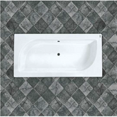 Trueliving_Alive Built-in Bathtub_1800 x 800 x 470 mm_White