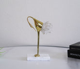 White Wonders Crane Table Decor Figurine (S, White)