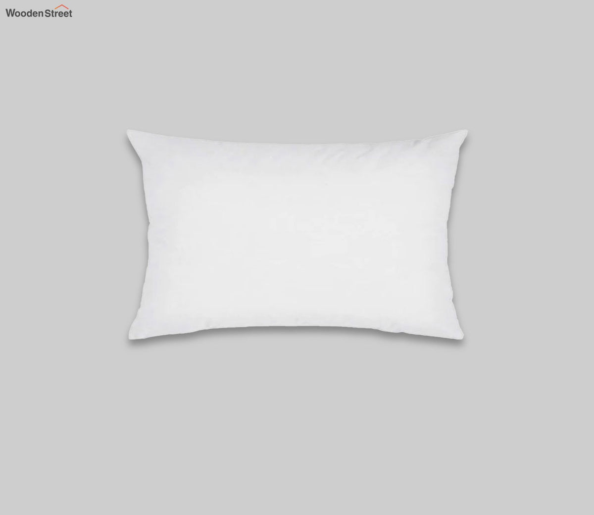 White Synthetic Fill Cushion - 20 x 14 inch