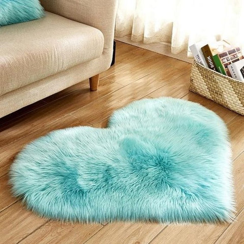 Trueliving ‎Heart Carpet Multicolor Round 9X9 Feet