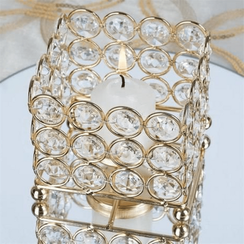 Trueliving Romantic Feel Golden Candle Holder 30 CM