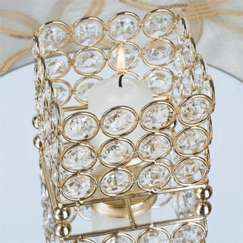 Trueliving Romantic Feel Golden Candle Holder 30 CM