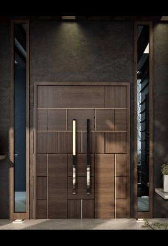 Trueliving Classy Look Wooden-Double-Main Door I  Double Door-(7 ft in height and 4 ft in width)