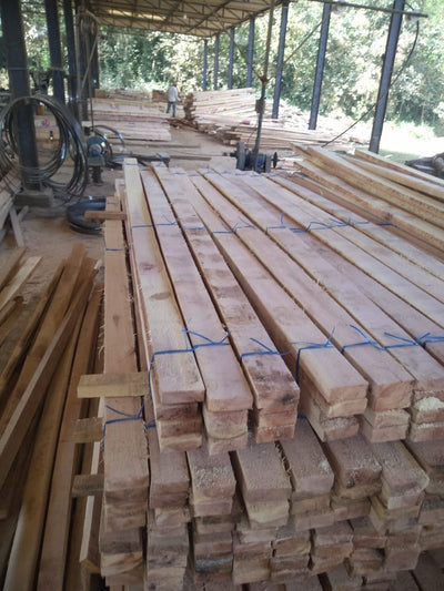 8 Feet Solid Wooden Patti – Perfect for Interior Finishing