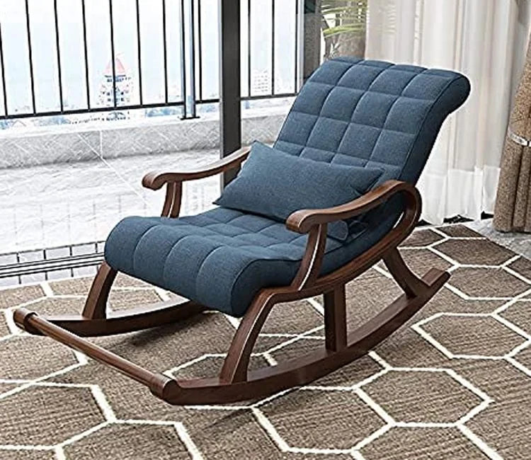 Ophelia Rocking Chair With Foot Rest And Cushion