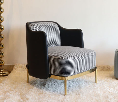Regina 1 Seater Sofa (Black)