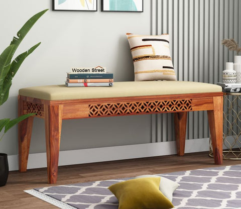 Cambrey Bench without Backrest (Honey Finish)