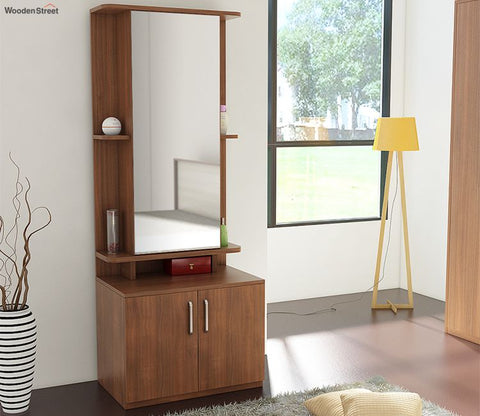 Kosmo Ora Engineered Wood Dressing Table (Natural Finish)