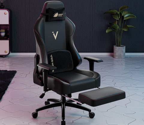 Vision Pro Multi-Functional Ergonomic with Footrest (Black)