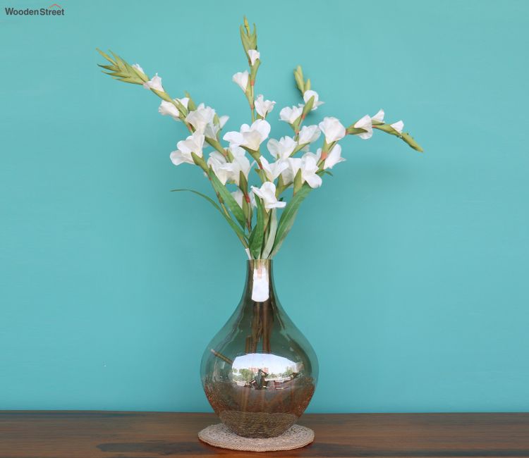 Glady White Artificial Flower