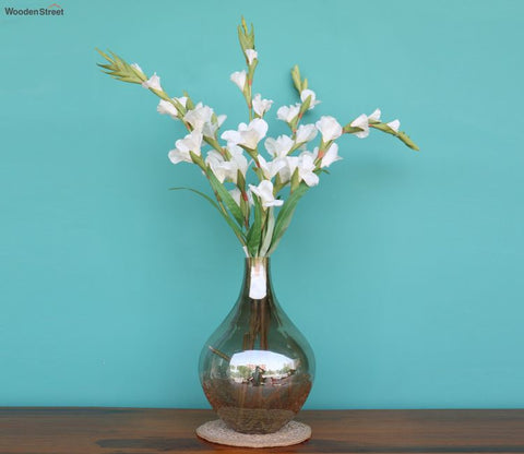 Glady White Artificial Flower