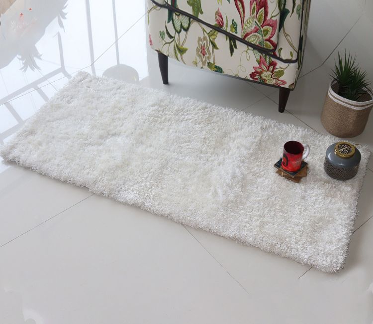 Ivory Soft Shaggy Runner - 5 x 2 Feet