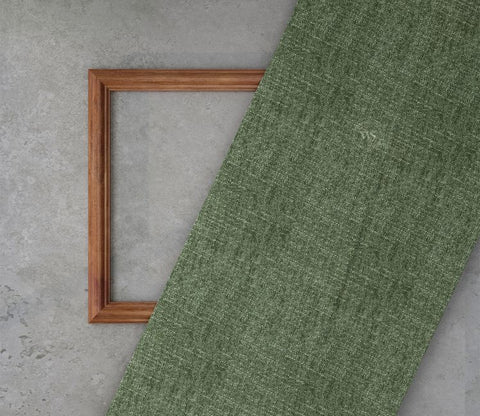 Sage Green Textured High GSM Polyspun Fabric