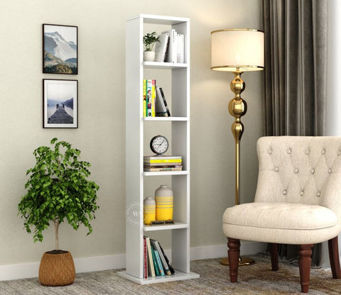 Canny Book Shelf (Frosty White Finish)