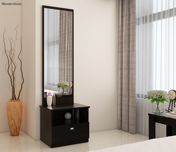 Kosmo Value Dressing Table (Black Finish)
