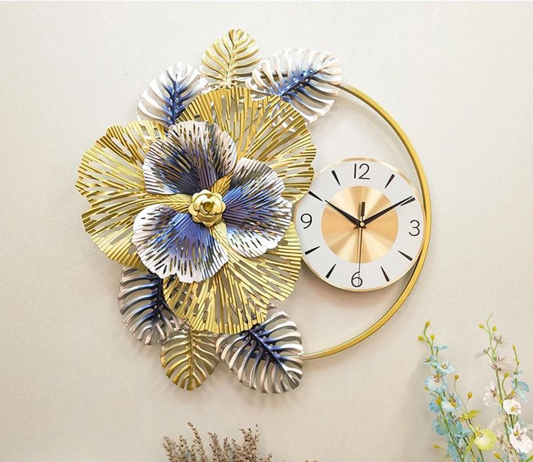 Atmospheric Nordic Metal Wall Clock