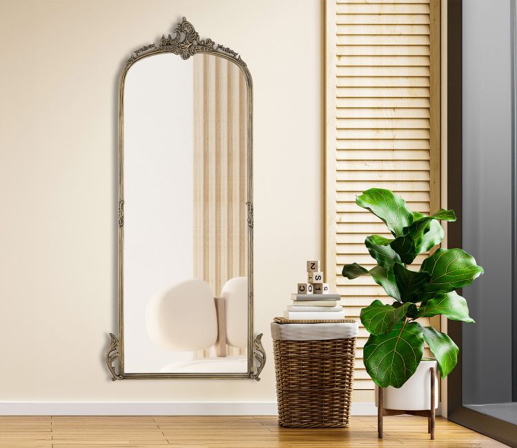 Timeless Antique Full Length Mirror With Stand