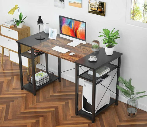 Orion Computer Table 59" with CPU Compartment (Black, M)