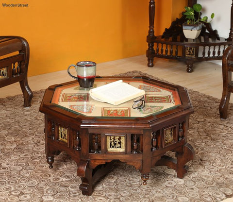Elba Side Table in Walnut Finish