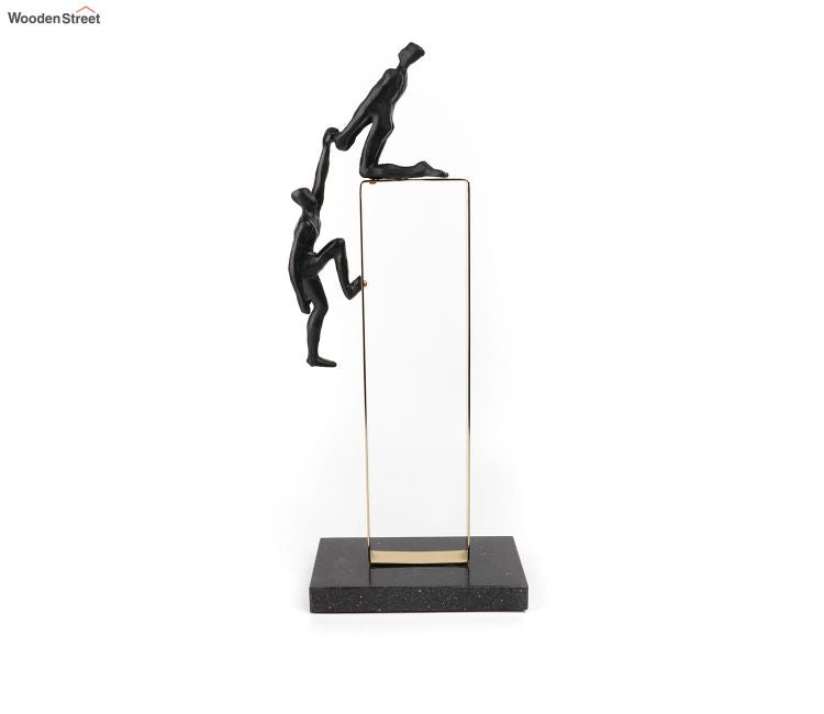 Magnetic Bliss Black Human Figurine (L, Black)