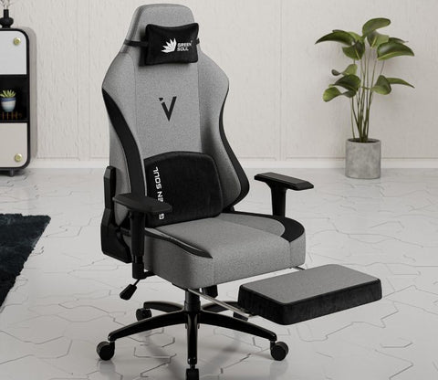 Vision Pro Multi-Functional Ergonomic with Footrest (Grey)