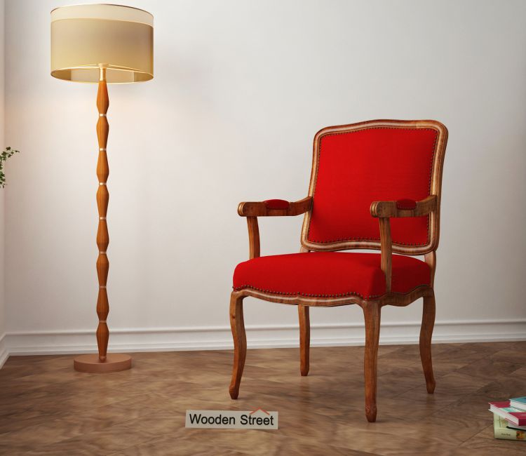 Kelvin Arm Chair (Fabric, Dusky Rose)