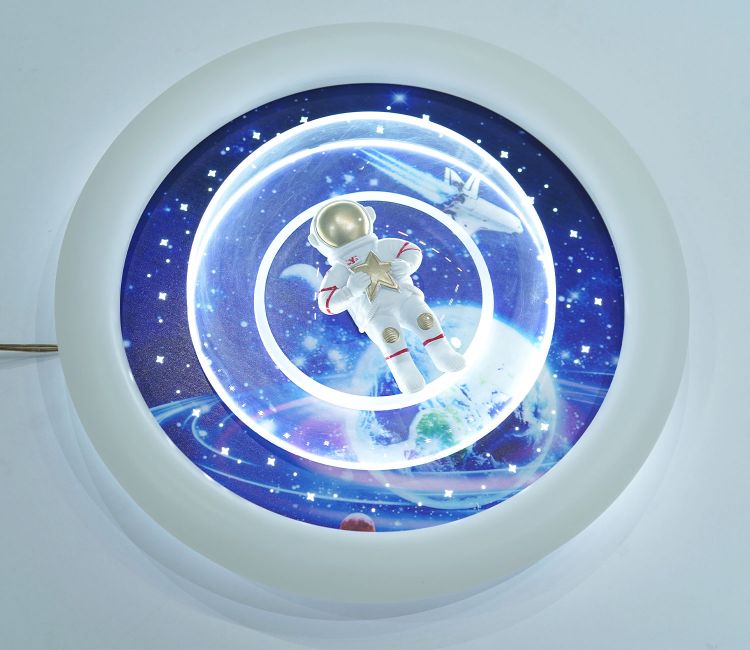 Crystal Starlight Blue Ceiling Light