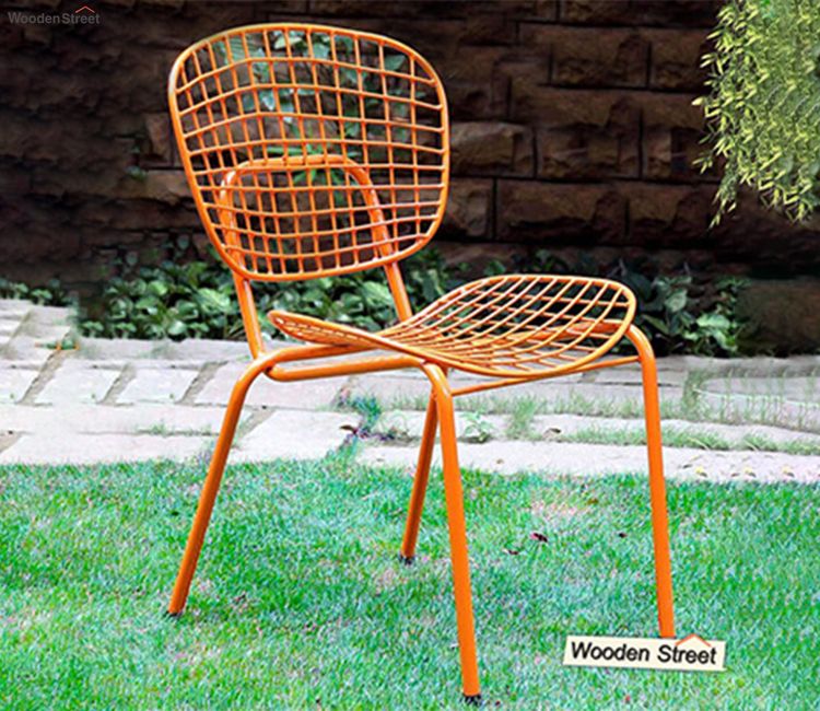 Gregor Metal Chair (Orange)