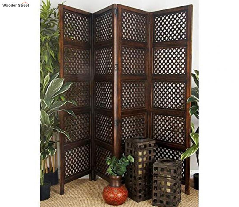 Leia 4 Pannel Wooden Partition