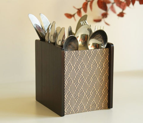 Fiona Wooden Cutlery Holder