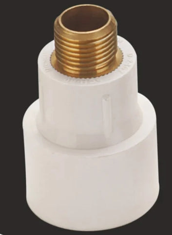 M.T.A. (Brass) – 1" | Strong Male Threaded Adapter for Plumbing