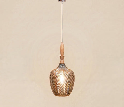 Ellyse Hanging Pendant Light (Smokey Grey)