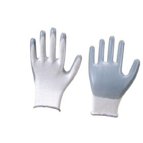 Trueliving_Nitrile Coating on Polyester Gloves Size   --- S, M, L, XL