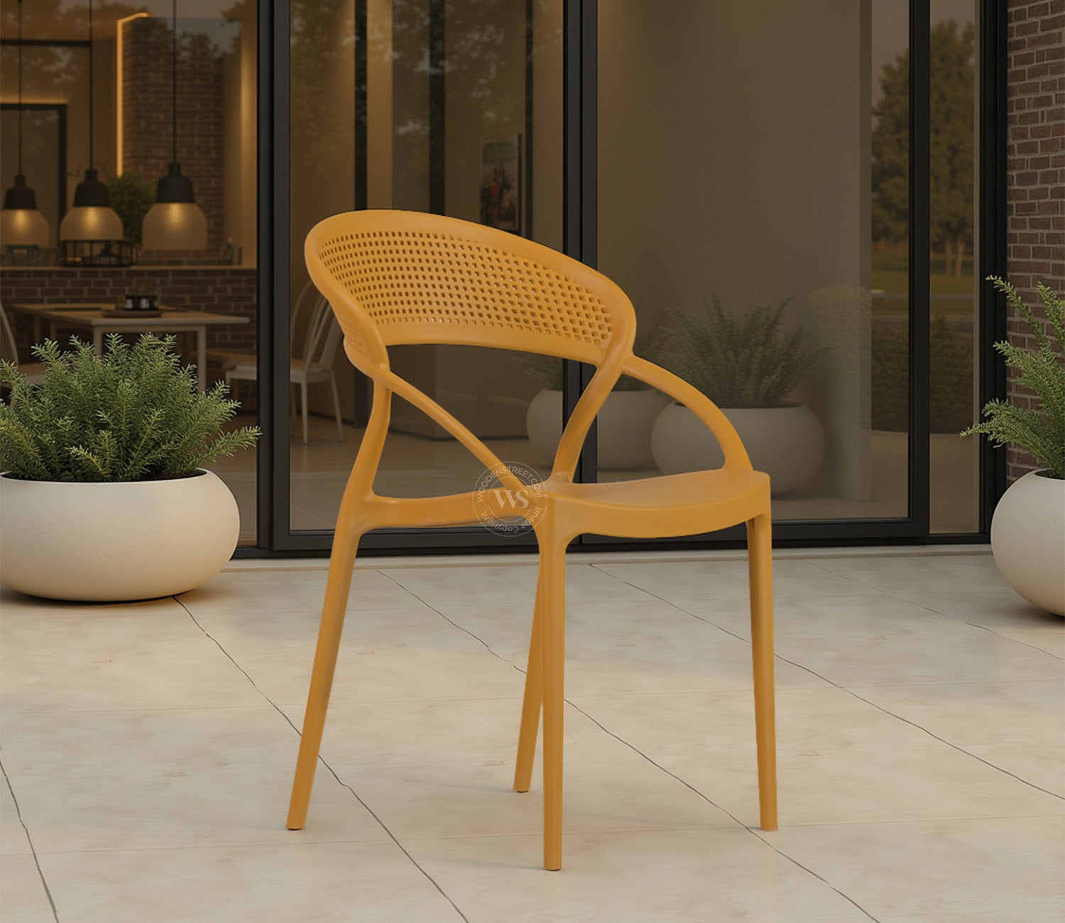 Rovera Premium Outdoor Chair (Yellow)