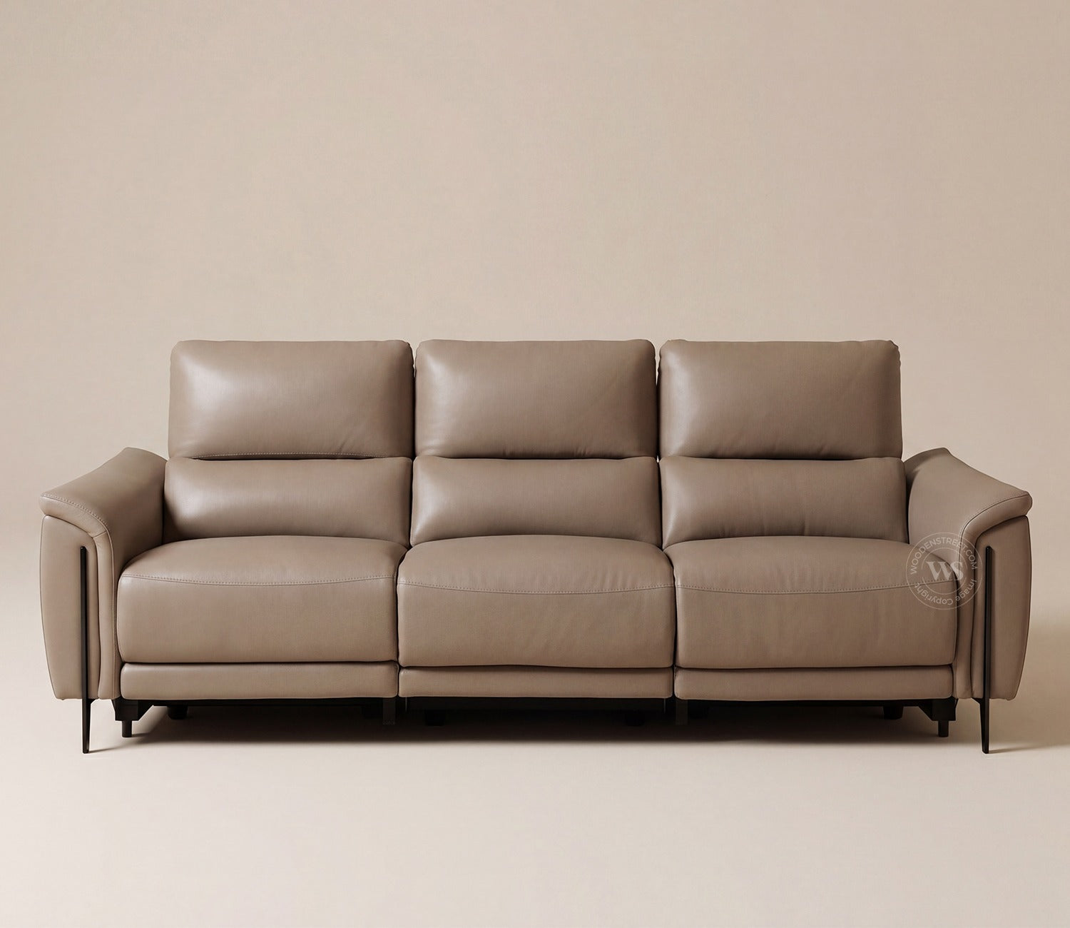 Dennis Luxe Electric Recliner 3+2 Seater Sofa (Urban Beige)