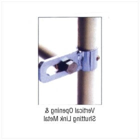 Trueliving_Vertical Opening & Shutting Link Metal White Blue