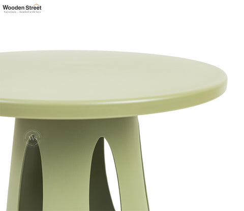 Mushru Multi-Utility Side Table with Leg Support (Green)