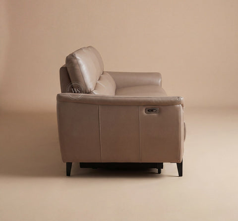 Dennis Luxe Electric Recliner 3+2 Seater Sofa (Urban Beige)