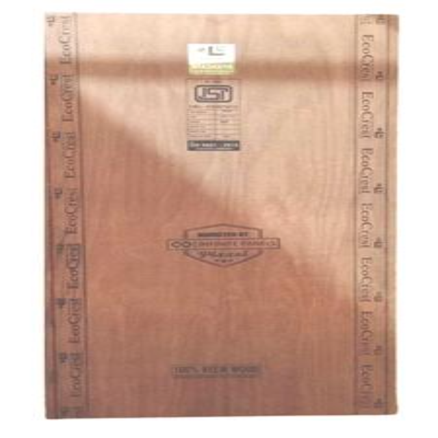 Trueliving_Ecocrest 100% Neem 7 ft x 4 ft BWP Plywood- 9 mm_Plywood_ 59/Sq. Ft.