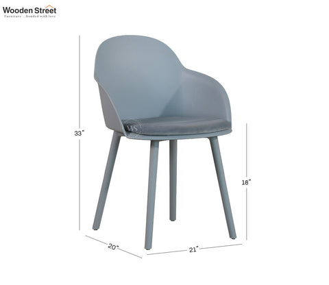 Nuvola Premium Outdoor Chair (Light Blue)
