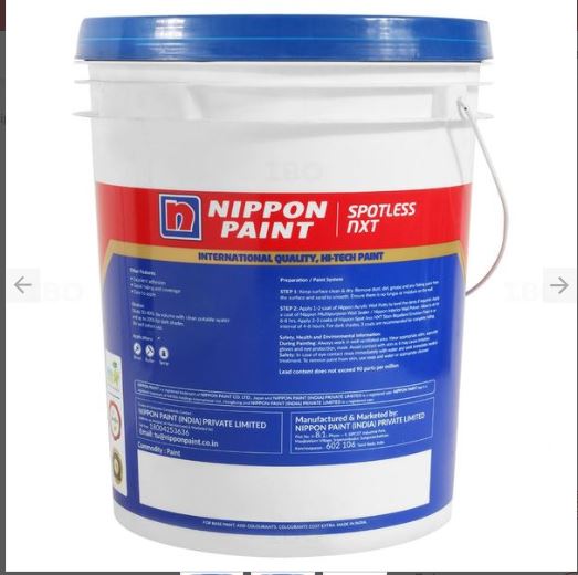 Trueliving_Nippon Spotless Nxt - Base 4 20 L Interior Emulsion - Base