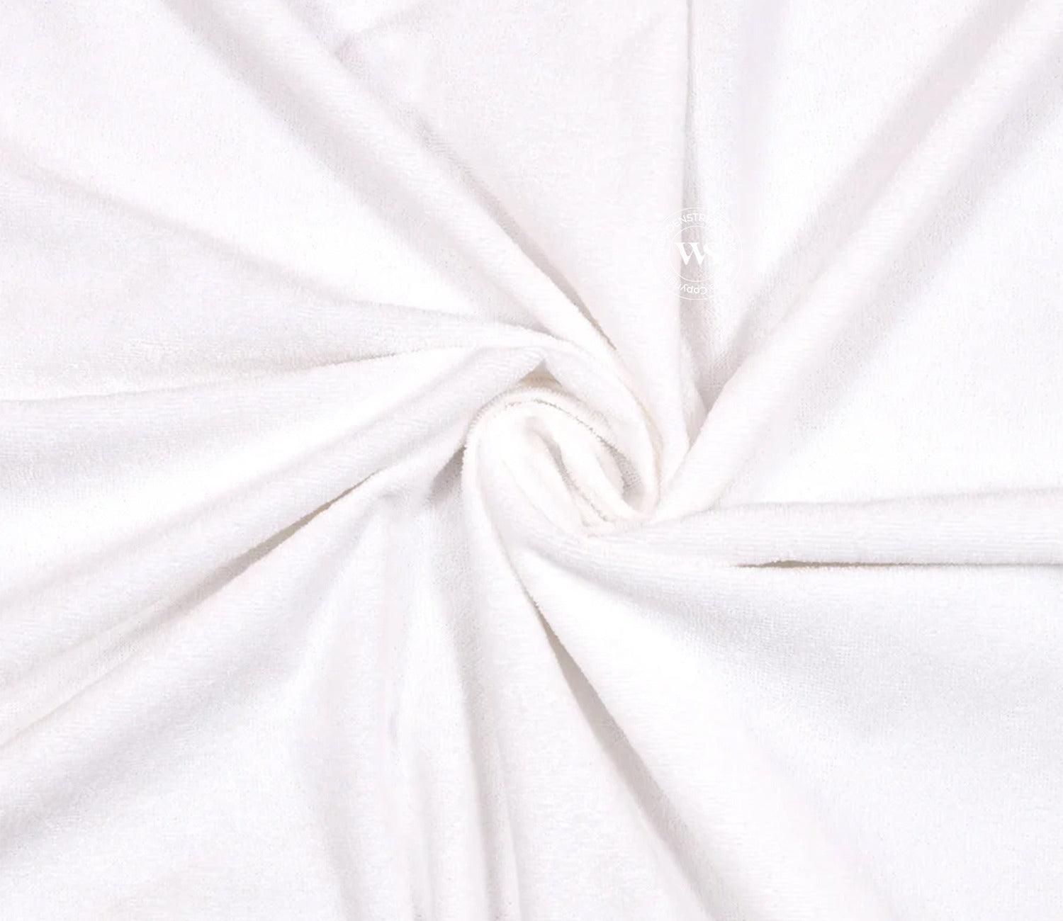 Featherix Cotton Feel Terry Ultra Soft Breathable Hypoallergenic Waterproof Mattress Protector King Size (White, 72 x 72)