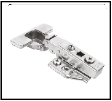 Trueliving_SS CLIP ON Silver HINGES 3D (SOFT CLOSE)*0crank