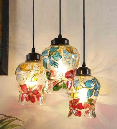 Trueliving Table Hanging Light Length 12, Width 12, Height 9 In Inches