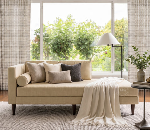 Michael Chaise Lounge (Cotton, Irish Cream)